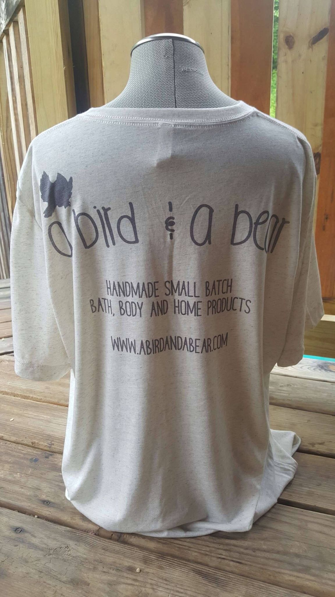 A Bird & A Bear L Oatmeal Crew Neck