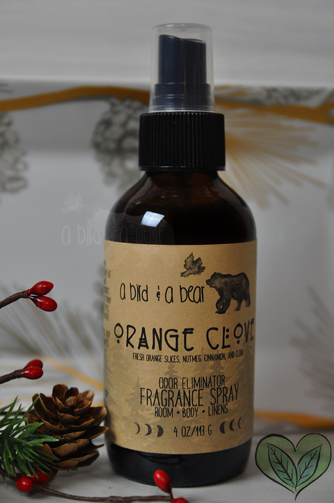 Orange Clove Fragrance Spray - Room, Body, & Linens