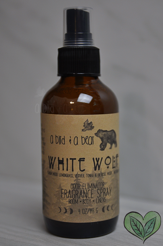 White Wolf Fragrance Spray - Room, Body, & Linens